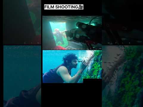 Underwater Scene Film Shooting🎥😲#shortsviral #trendingshorts #moviemaking #prabhas #dailyshorts