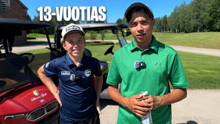 13-VUOTIAS HAASTOI MUT GOLFISSA!