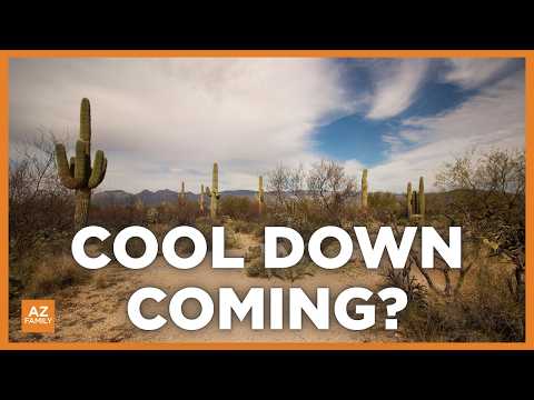 When will we see a cool down in the Phoenix area?