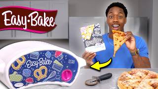 I Made Cheese Pizza in an Easy Bake Oven