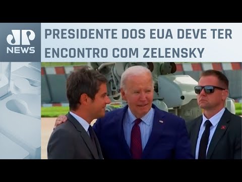 Biden participa de comemoração dos 80 anos do ‘Dia D’ na França