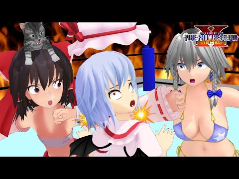 少女達のお泊り実況～スーパーファイヤープロレスリングＸ編～