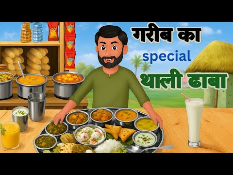 Kahani गरीब का स्पेशल थाली ढाबा | Saas Bahu |Hindi Kahaniyan |Moral Stories| Bedtime stories|story