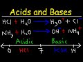 Exploring Acids, Bases, and pH Calculations