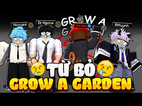 DR4GONS SỐC NẶNG KHI JANDEL XÓA GROW A GARDEN TẠO GAME MỚI | Roblox