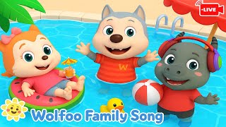 🔴LIVE: Summer Sing-Along l Wolfoo Family Song Nursery Rhymes & Kids Songs #kidssong