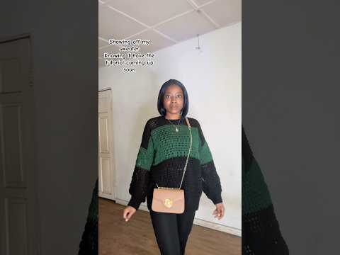 This is one of my favorite sweaters so far- tutorial coming soon 🥹 #tutorial #crochetsweater