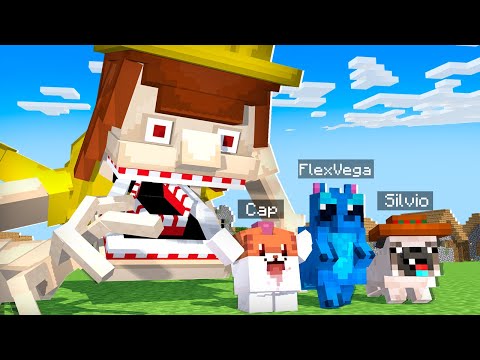 ¡CAZADORES MUTANTES vs ANIMALES en Minecraft!