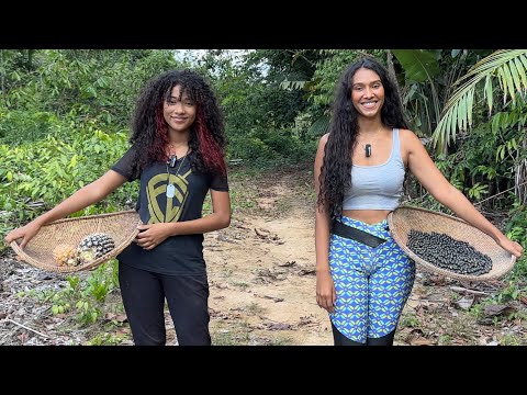 VIDA REAL NO AMAZONAS COTIDIANO (parte3) O TEMPORAL DERRUBOU A NOSSA CASA DE FARINHA