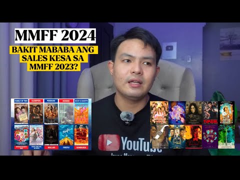 🔴 MMFF 2024 BAKIT DI PATOK? MABABA ANG SALES KUMPARA SA MMFF 2023! ‼️BAKIT KAYA?