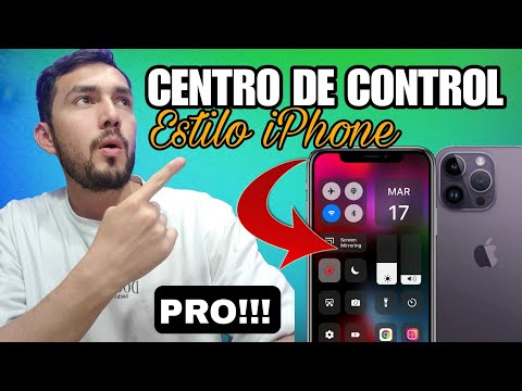 CENTRO de CONTROL de iPHONE para ANDROID⚡ (ios 16) 2025 🌈