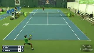 J J  Wolf vs Govind Nanda/ CHARLOTTESVILLE 2019 Highlights