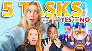 I Forced My Friends To Compete In Disneyland TOGETHER -- Gamemaster Challenge 45