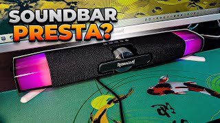 Som de CINEMA no Setup de casa? Sounbar Gamer Redragon Dora GS512!
