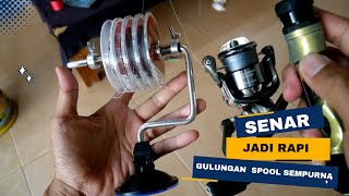 Cara Menggulung Senar ke Reel agar Rapi