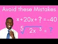 Mathematical Concepts and Problem Solving