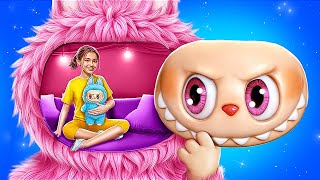 Verwandlung Von Einem Nerd In Eine LABUBU-Puppe! Wie Man Am  Labubu College Beliebt Wird!