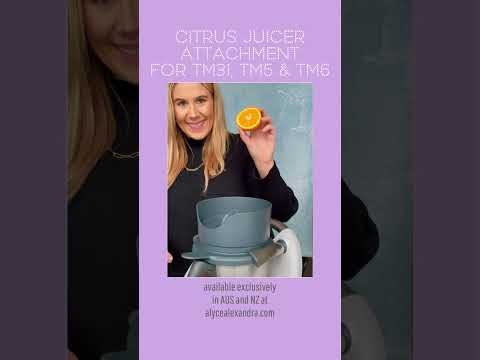 Citrus Juicer Attachment for Thermomix | Available for Pre-Order Now!