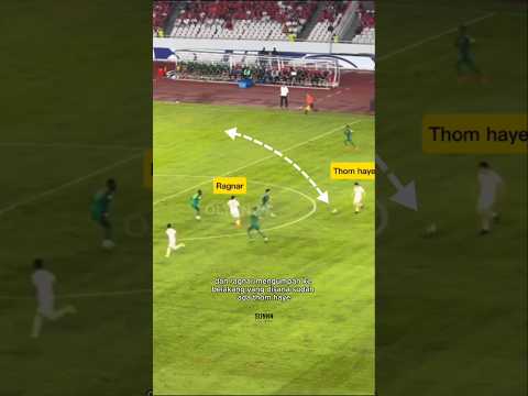 Umpan magis thom haye saat lawan Arab Saudi #shorts #timnasindonesia