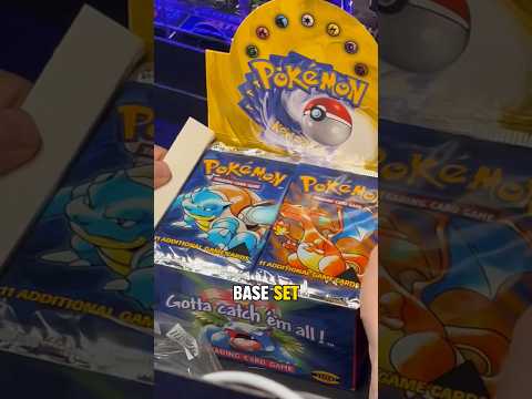 Black Triangle ERROR Base Set BOX #pokemon #pokemoncards #pokemontcg #collection #tcg #pokemongo