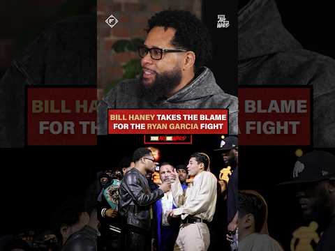 Bill Haney takes accountability for Devin's fight with Ryan Garcia 👀  #boxing