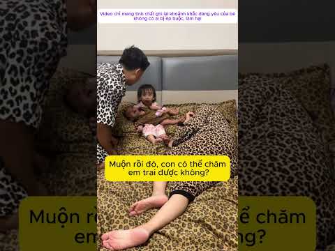 Còn lại con tự lo nhé #videoshort #viral #baby #cute #giadinh