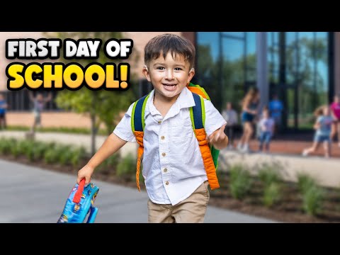 Neo's First Day of School!!!