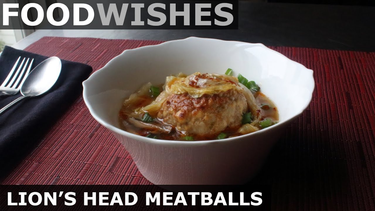 Lion's Head Meatballs
