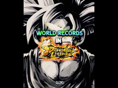 The BEST WORLD RECORDS in Dragon Ball Legends #shorts