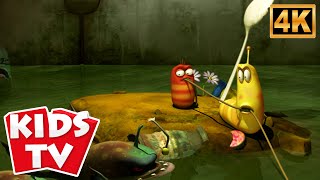 Fishing 3D Animasyonlu Çizgi Film | Çocuklar Için Eğlenceli Larva Bölümleri