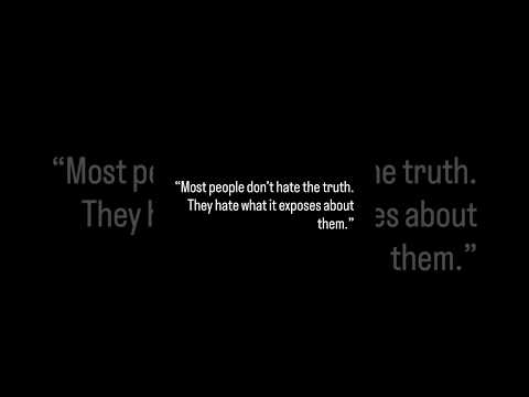 Day 3 - It’s not the truth that shakes you.It’s realizing the mirror was never wrong.