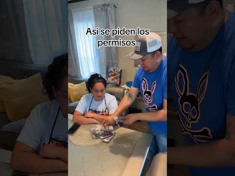 Asi se piden los permisos, aprendan 🫣😁 #humor #comedy #family #funny #parati #risa #chiste