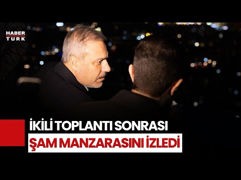 Bakan Fidan, Şara İle Şam'a Karşı Çay İçti