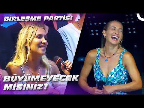 İKİZLERİN ŞARKI ANLAŞMASI | Survivor All Star 2022 - Birleşme Partisi