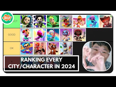 Ranking Every City/Character in Subway Surfers 2024