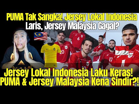 Jersey Lokal Indonesia Bikin PUMA Terlihat Murahan?! 🤯🔥 🇲🇾REACTION🇮🇩