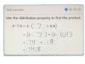 Multiplying Decimals and Distributive Property