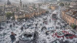 Massive Hailstorm Hits Italy! Lombardy Turns White in Minutes.