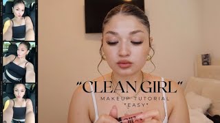 glowy "clean girl" summer glam