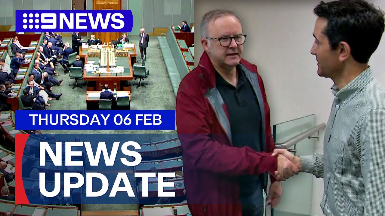 New legislation passes parliament; PM visits North Queensland flood zones | 9 News Australia