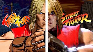 O KEN DE FATAL FURY É PERFEITO! (O capricho da SNK com o lutador de Street Fighter)