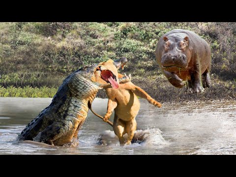 Craziest Animal Fights of All Time 🦛🐊 Wild Discovery Animals 2024 #35