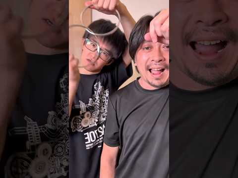 どう見ても貫通してますよね? #マジック #magic #funny