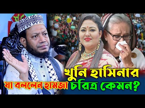 আওয়ামী জাহিলিয়াত! খুনি হাসিনার চরিত্র কেমন ছিল যা বললেন। আমির হামজা নতুন ওয়াজ Mufti Amir Hamza Waz