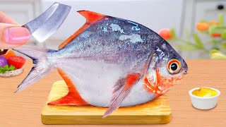 Catch and Cook Fish 🐟 Yummy Miniature Spicy Fish Curry Recipe 🐟Mini Yummy Cooking