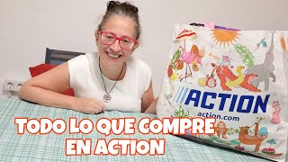 🛍️💸Todo lo que compré en acción 😲 muy económico todo pero aún así no vea todo lo que me gasté