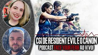 PODCAST AO VIVO: As ANIMAÇÕES de RESIDENT EVIL são CANÔNICAS? Sim! | Episódio #12