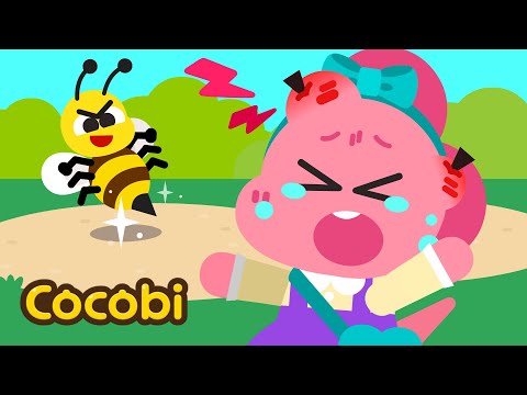 Oh! Fui picado por uma abelha!🐝😖 | Canções para Crianças | Cocobi