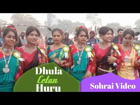 Dhula Cetan Huru Dana//New Santhali Sohrai Video  2023