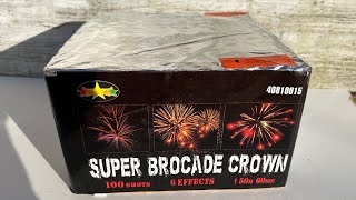 SUPER BROCADE CROWN 100 SHOTS TRISTAR VUURWERK 